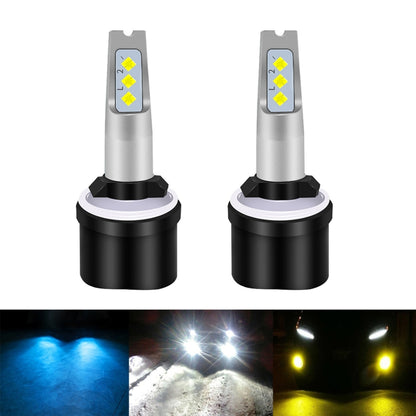 1 Pair 880 DC 12V-24V 12W 1800LM Car LED Fog Light(White Light) - In Car by buy2fix | Online Shopping UK | buy2fix