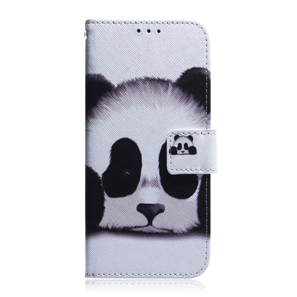 For Honor X7 Coloured Drawing Leather Phone Case(Panda) - Honor Cases by buy2fix | Online Shopping UK | buy2fix