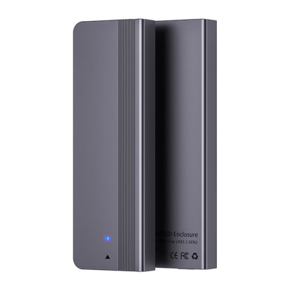 SD02 USB-C / USB to USB-C M.2 NVME Solid State Drive Enclosure - HDD Enclosure by buy2fix | Online Shopping UK | buy2fix