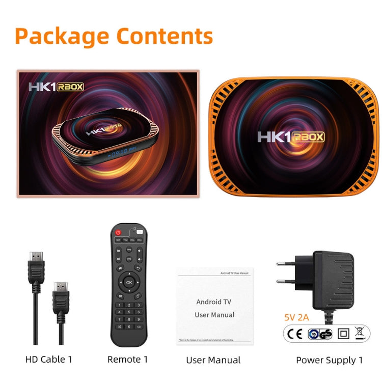 MECOOL HK1RBOX X4 4K TV Box, Android 11 Amlogic S905X4 CPU with RC 4GB+128GB(US Plug) - Amlogic S905 by MECOOL | Online Shopping UK | buy2fix