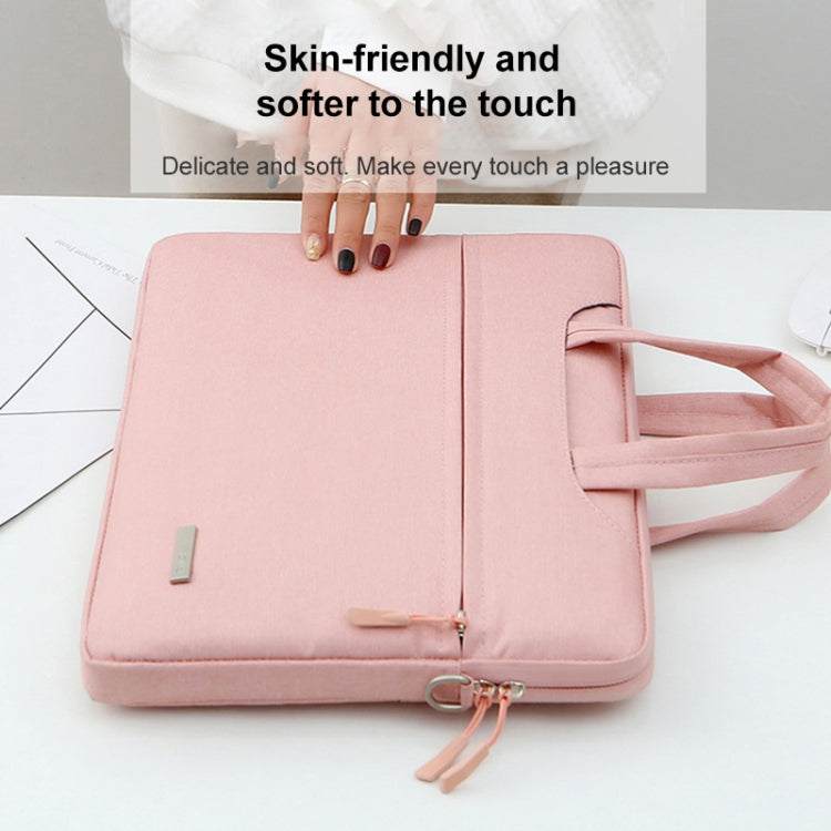 Handbag Laptop Bag Inner Bag with Shoulder Strap, Size:16.1 inch(Pink) - Other by buy2fix | Online Shopping UK | buy2fix