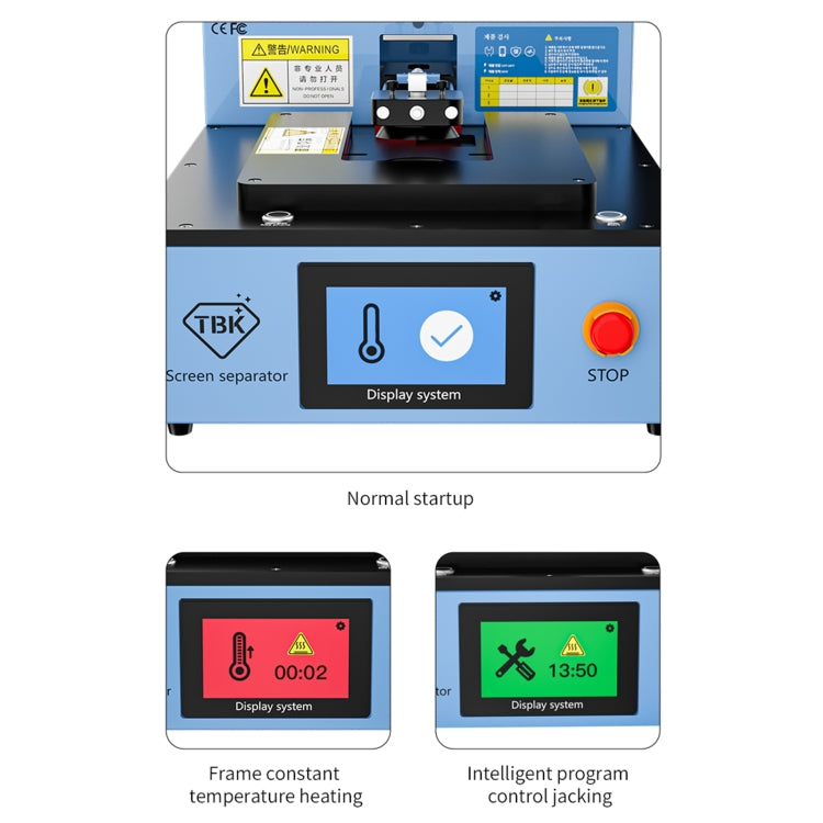 TBK 288  Built-in Pump Vacuum Automatic Intelligent Control Screen Removal Tool, US Plug - Separation Equipment by TBK | Online Shopping UK | buy2fix