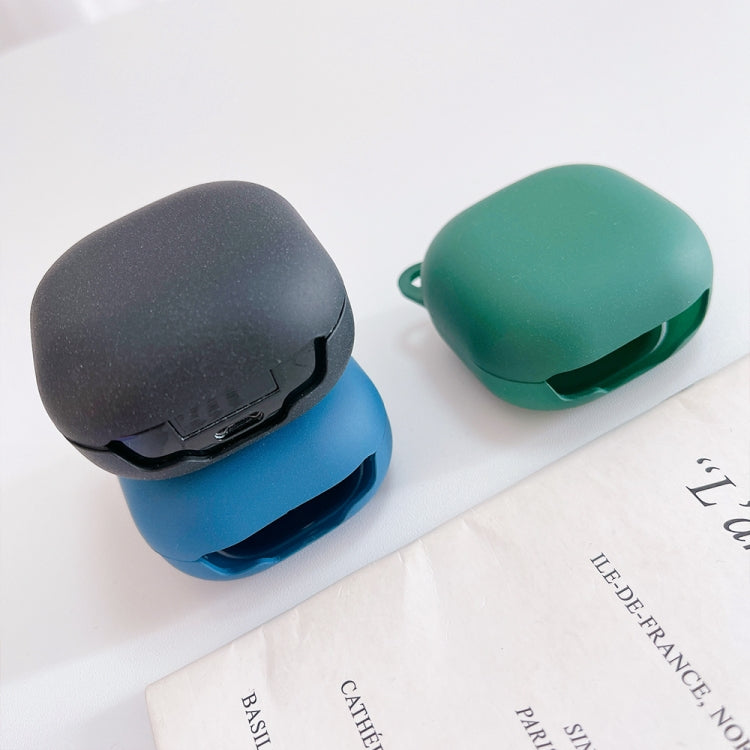 For Samsung Galaxy Buds Live Earphone PC Solid Color Frosted Protective Case(Dark Green) - Samsung Earphone Case by buy2fix | Online Shopping UK | buy2fix