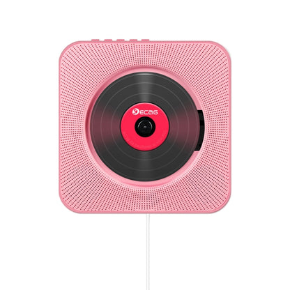 Kecag KC-808 6W Wall Mounted Bluetooth CD Player(Pink) - DVD & LCD Player by Kecag | Online Shopping UK | buy2fix