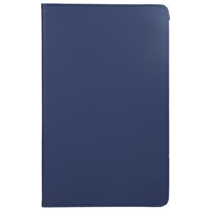 For Honor Pad 8 360 Degree Rotation Litchi Texture Flip Leather Tablet Case(Blue) - For Huawei by buy2fix | Online Shopping UK | buy2fix