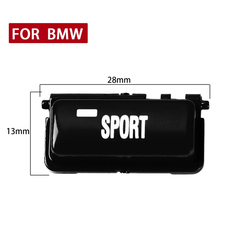 Car Sport Mode Sport Button for BMW M3 1998-2004 E46,Left and Right Drive(Black) - In Car by buy2fix | Online Shopping UK | buy2fix