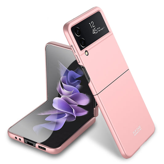 For Samsung Galaxy Z Flip4 GKK Ultra-thin Full Coverage Phone Case(Pink) - Galaxy Z Flip4 5G Cases by GKK | Online Shopping UK | buy2fix