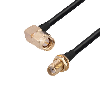 SMA Male Elbow to SMA Female RG174 RF Coaxial Adapter Cable, Length: 15cm - Connectors by buy2fix | Online Shopping UK | buy2fix