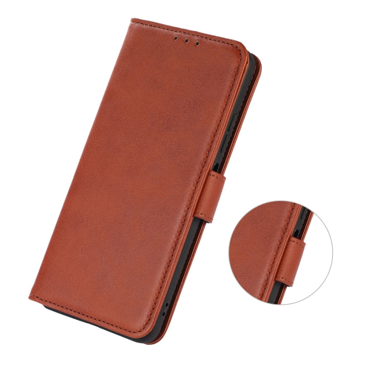 For Xiaomi Poco M5 4G/Poco M4 5G/M5 5G Cow Texture Leather Phone Case(Brown) - Poco M5 Cases by buy2fix | Online Shopping UK | buy2fix