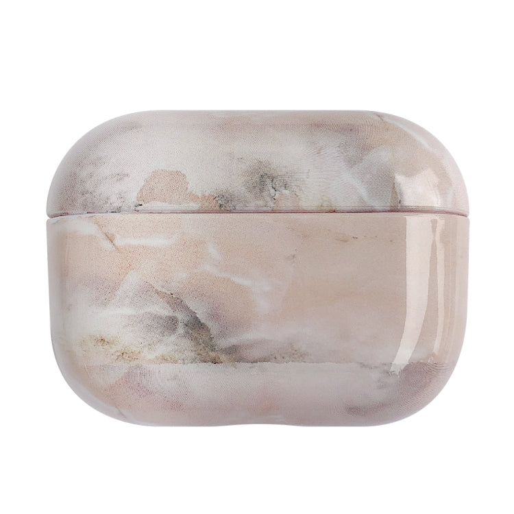 For AirPods Pro 2 Marble Pattern Wireless Earphone Protective Case(Light Pink) - Apple Accessories by buy2fix | Online Shopping UK | buy2fix