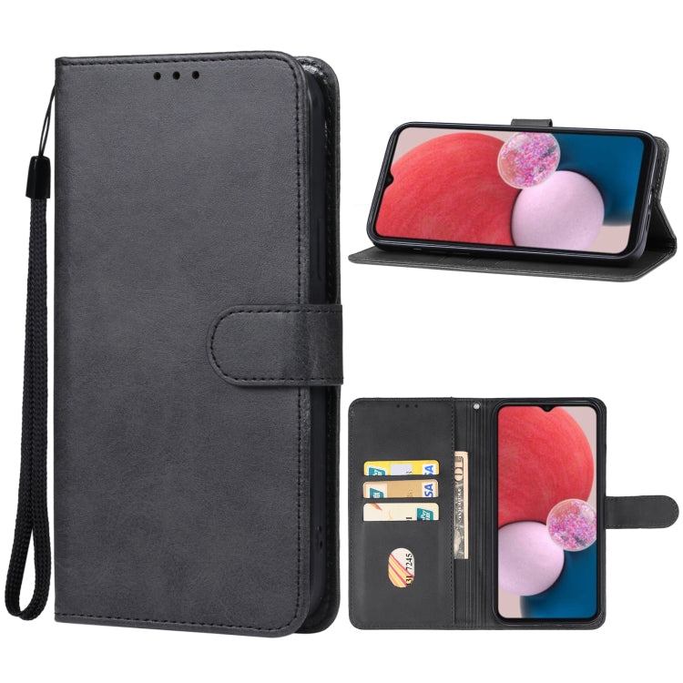 For Samsung Galaxy A14 5G Leather Phone Case(Black) - Galaxy Phone Cases by buy2fix | Online Shopping UK | buy2fix