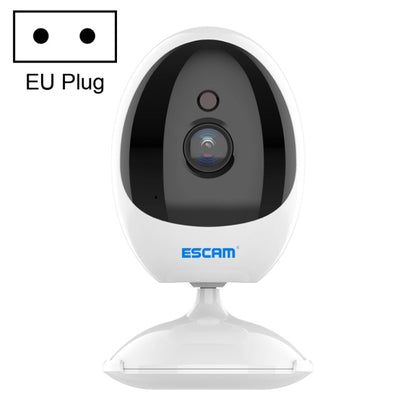 ESCAM QF006 3MP 1296P HD Indoor Wireless PTZ IP Camera IR Night Vision AI Humanoid Detection Home Security CCTV Monitor, Plug Type:EU Plug(White) - Security by ESCAM | Online Shopping UK | buy2fix