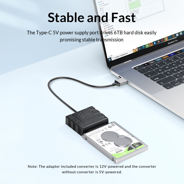 ORICO UTS1 USB 2.0 2.5-inch SATA HDD Adapter, Cable Length:0.5m - USB to IDE / SATA by ORICO | Online Shopping UK | buy2fix