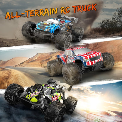 2.4G 1:20 Full Scale RC Off-road Vehicle(Blue) - RC Cars by buy2fix | Online Shopping UK | buy2fix