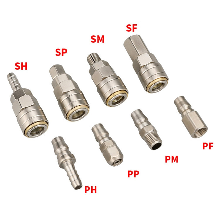 LAIZE SF-20 10pcs C-type Self-lock Pneumatic Quick Fitting Connector -  by LAIZE | Online Shopping UK | buy2fix