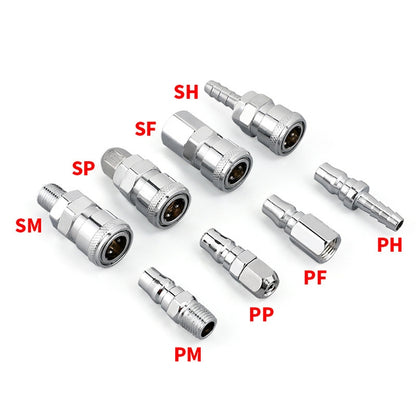 LAIZE SP-20 10pcs C-type Self-lock Air Tube Pneumatic Quick Fitting Connector -  by LAIZE | Online Shopping UK | buy2fix