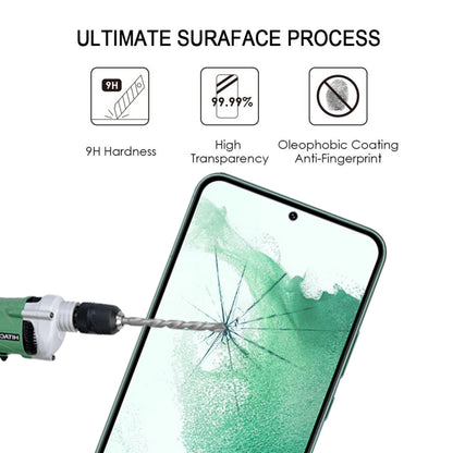 For Samsung Galaxy S23+ 5G / S22+ 5G Supports Unlocking 25pcs Ultra-thin 0.18mm Full Glue Full Screen Tempered Glass Film - Galaxy S23+ 5G Tempered Glass by buy2fix | Online Shopping UK | buy2fix