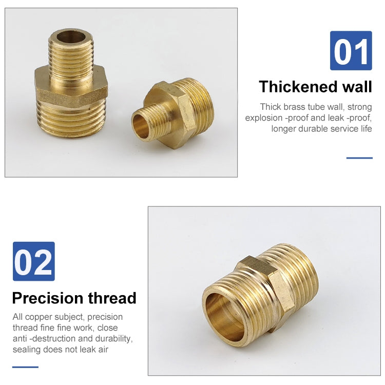 LAIZE External Internal Connection Reducing Internal Thread External Thread, Caliber:3 Point-6 Point -  by buy2fix | Online Shopping UK | buy2fix