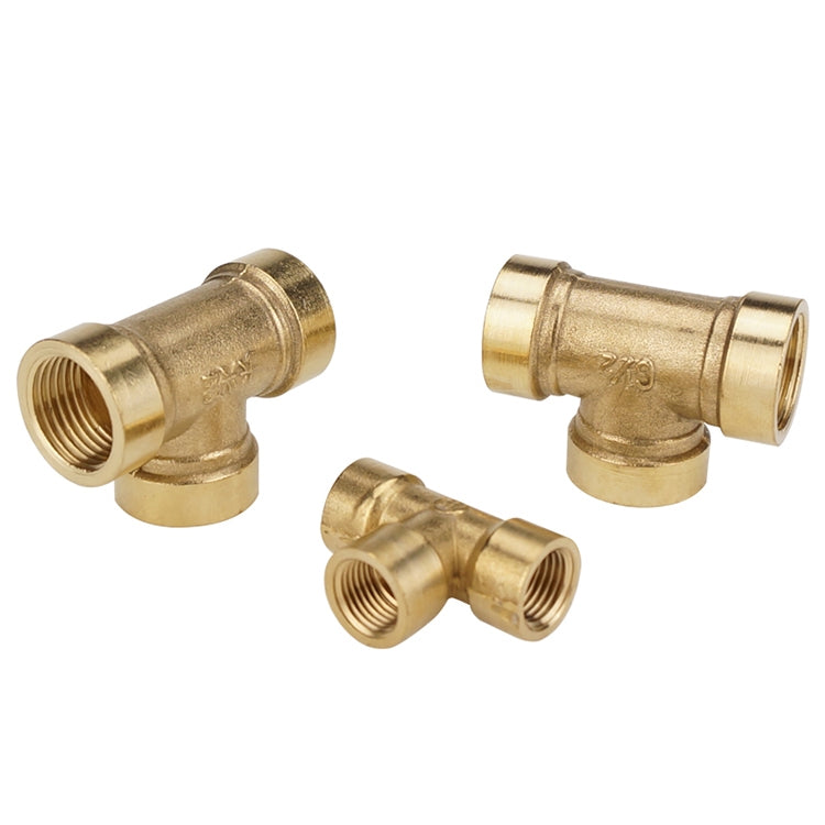 LAIZE Internal Thread Plumbing Copper Pipe Fittings, Caliber:6 Point(Three Way) -  by LAIZE | Online Shopping UK | buy2fix