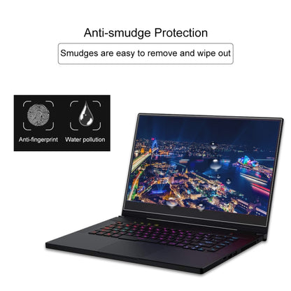 For ASUS ROG Zephyrus S15 15.6 inch Laptop Screen HD Tempered Glass Protective Film - Computer & Networking by buy2fix | Online Shopping UK | buy2fix