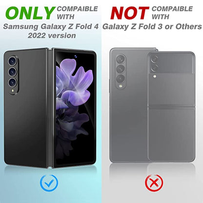 For Samsung Galaxy Z Fold4 5G / Galaxy W23 50pcs Integrated Rear Camera Lens Tempered Glass Film(Black) - Galaxy Z Fold4 5G Tempered Glass by buy2fix | Online Shopping UK | buy2fix