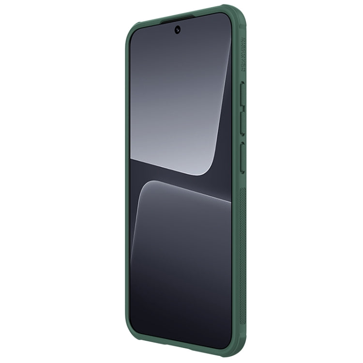 For Xiaomi 13 NILLKIN Frosted Shield Pro PC + TPU Phone Case(Green) - 13 Cases by NILLKIN | Online Shopping UK | buy2fix