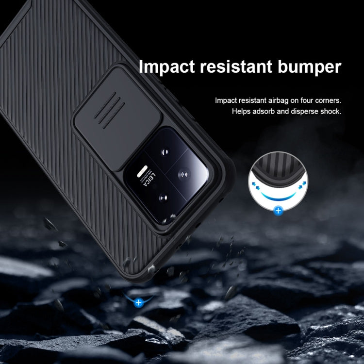 For Xiaomi 13 NILLKIN CamShield Pro PC Phone Case(Black) - 13 Cases by NILLKIN | Online Shopping UK | buy2fix