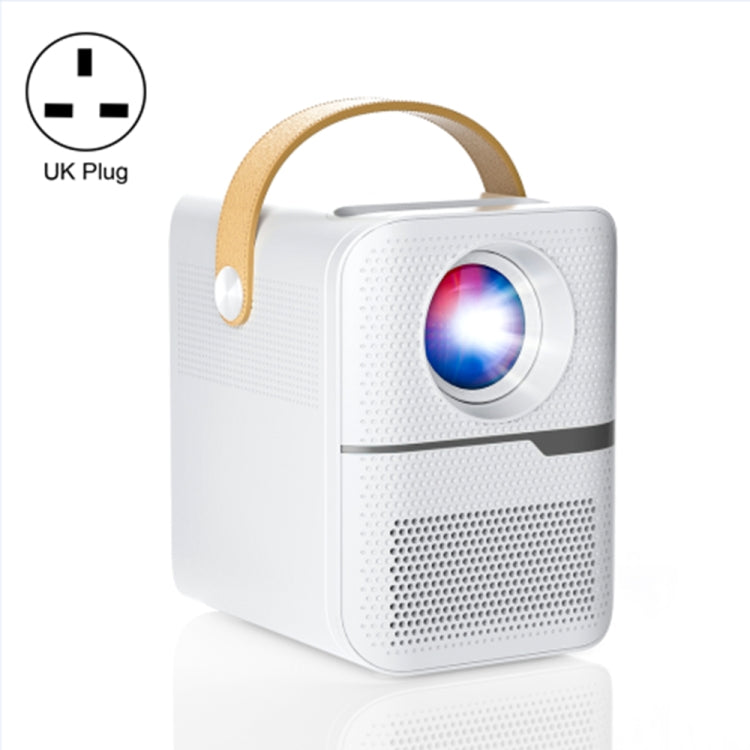 P10 1080P Android 10.0 Smart Portable LCD Mini Projector, Plug Type:UK Plug - Consumer Electronics by buy2fix | Online Shopping UK | buy2fix