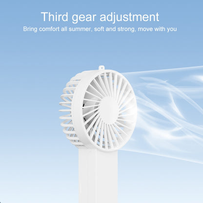 WT-F58 Hanging Neck Handheld Electric Fan(White) - Consumer Electronics by buy2fix | Online Shopping UK | buy2fix