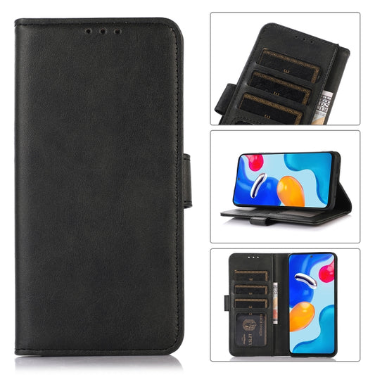 For OnePlus 11 5G Cow Texture Flip Leather Phone Case(Black) - OnePlus Cases by buy2fix | Online Shopping UK | buy2fix