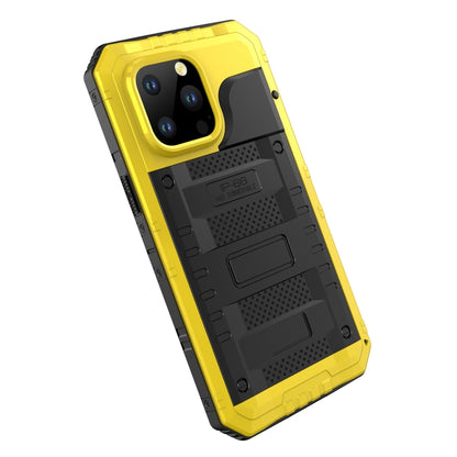 For iPhone 14 Pro RedPepper Wolf 360 Full Body Rugged Life Waterproof Phone Case(Yellow) - iPhone 14 Pro Cases by RedPepper | Online Shopping UK | buy2fix