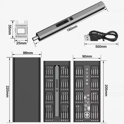 66 in 1 Multifunctional Mini Electric Screwdriver Set - Repair & Spare Parts by buy2fix | Online Shopping UK | buy2fix