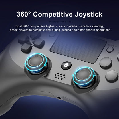 398 Bluetooth 5.0 Wireless Game Controller for PS4 / PC / Android(Black) - Gamepads by buy2fix | Online Shopping UK | buy2fix