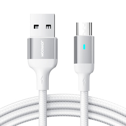 JOYROOM S-UM018A10 Extraordinary Series 2.4A USB-A to Micro USB Fast Charging Data Cable, Cable Length:1.2m(White) -  by JOYROOM | Online Shopping UK | buy2fix