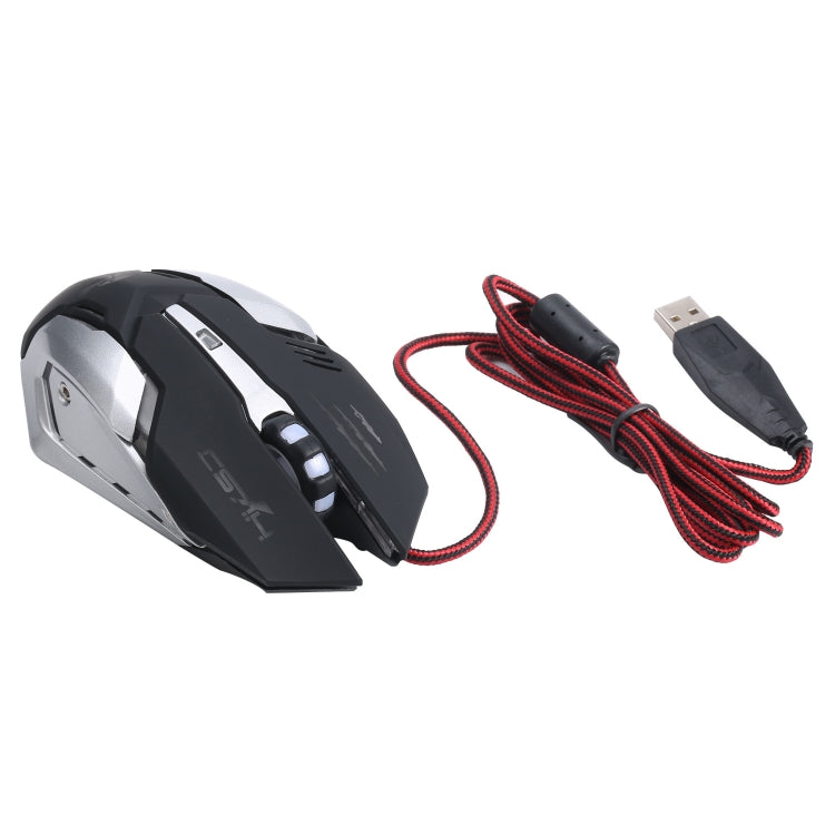 HXSJ S100 6 Keys Colorful Luminous Wired Gaming Mouse -  by HXSJ | Online Shopping UK | buy2fix