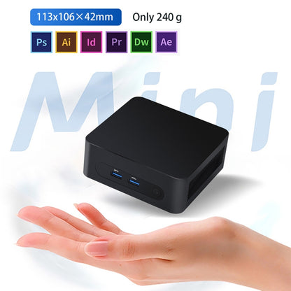 ZX03 Windows 11 Mini PC, Intel Alder Lake N95, Support Dual HDMI Output, Spec:8GB+256GB(US Plug) -  by buy2fix | Online Shopping UK | buy2fix