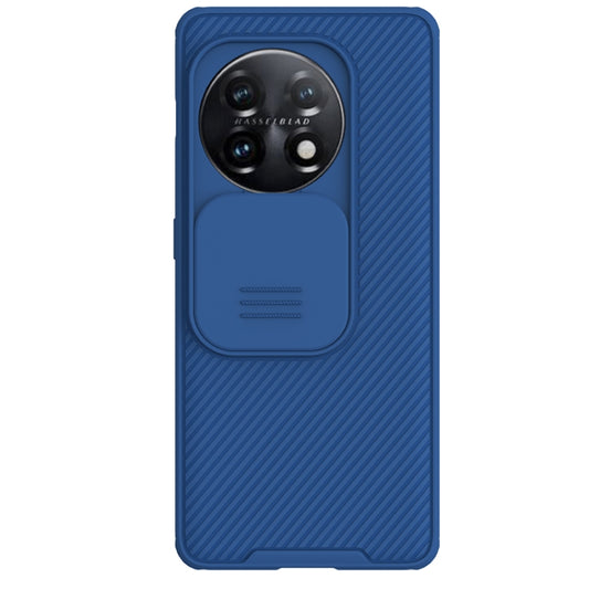 For OnePlus 11 NILLKIN CamShield Pro Series PC Full Coverage Phone Case(Blue) - OnePlus Cases by NILLKIN | Online Shopping UK | buy2fix