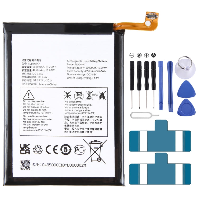 For TCL 30XL T701DL 4850mAh Battery Replacement TLP048A7 - Others by buy2fix | Online Shopping UK | buy2fix