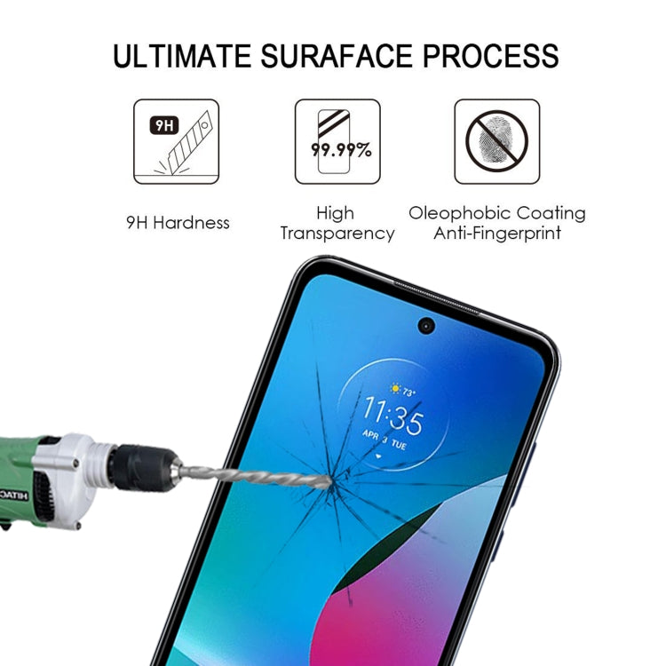 For Motorola Moto G Play 2023 25pcs Full Glue Full Cover Screen Protector Tempered Glass Film - Motorola Tempered Glass by buy2fix | Online Shopping UK | buy2fix