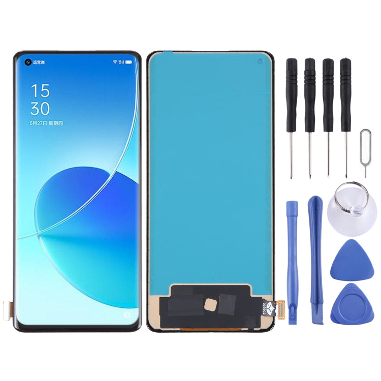 TFT LCD Screen For OPPO Reno6 Pro 5G with Digitizer Full Assembly, Not Supporting Fingerprint Identification - Repair & Spare Parts by buy2fix | Online Shopping UK | buy2fix