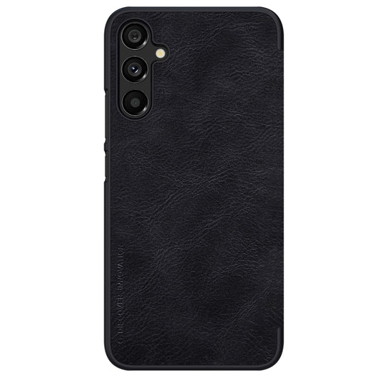 For Samsung Galaxy A34 5G NILLKIN QIN Series Crazy Horse Texture Leather Case(Black) - Galaxy Phone Cases by NILLKIN | Online Shopping UK | buy2fix