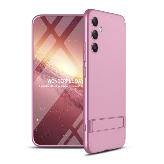 For Samsung Galaxy A34 5G GKK Three Stage Splicing Full Coverage PC Phone Case(Rose Gold) - Galaxy Phone Cases by GKK | Online Shopping UK | buy2fix