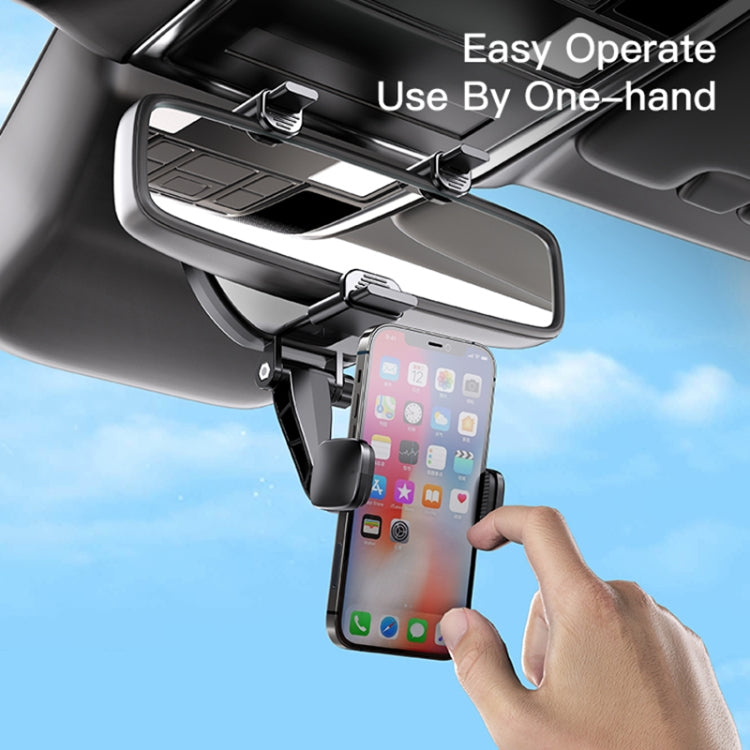 Yesido C193 Car Rearview Mirror Using Phone Holder(Black) -  by Yesido | Online Shopping UK | buy2fix