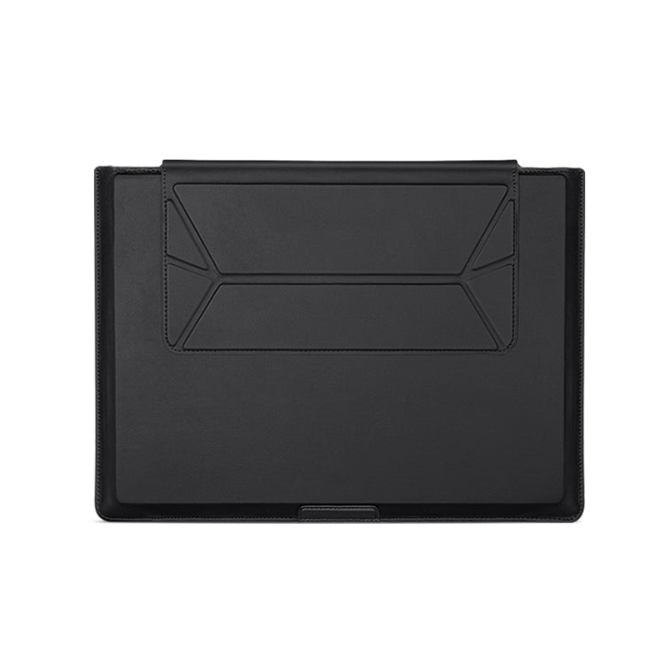 15-16 inch Universal Laptop Magnetic Holder Stitching Inner Bag(Black) - 15 inch by buy2fix | Online Shopping UK | buy2fix