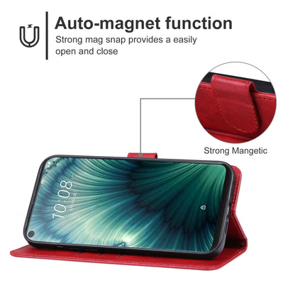 For HTC U23 Pro Leather Phone Case(Red) - HTC by buy2fix | Online Shopping UK | buy2fix