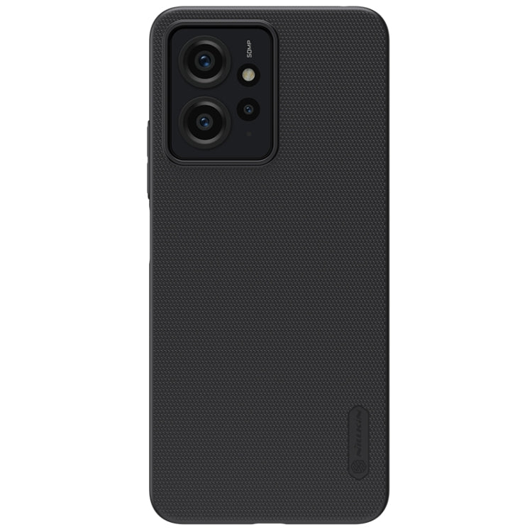 For Xiaomi Redmi Note 12 4G Global NILLKIN Frosted PC Phone Case(Black) - Note 12 Cases by NILLKIN | Online Shopping UK | buy2fix