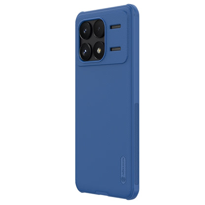 For Xiaomi Redmi K70 / K70 Pro NILLKIN Frosted Shield Pro PC + TPU Phone Case(Blue) - K70 Pro Cases by NILLKIN | Online Shopping UK | buy2fix