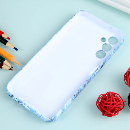 For Samsung Galaxy S23 5G Marble Pattern Phone Case(Navy Blue White) - Galaxy S23 5G Cases by buy2fix | Online Shopping UK | buy2fix