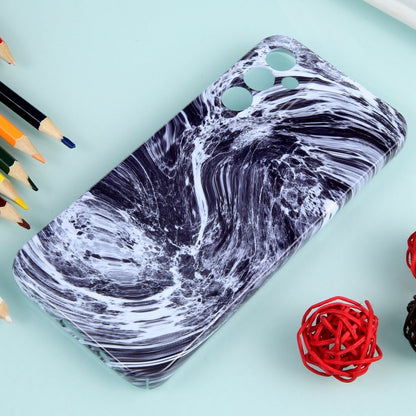 For Samsung Galaxy S23 Ultra 5G Marble Pattern Phone Case(Black White) - Galaxy S23 Ultra 5G Cases by buy2fix | Online Shopping UK | buy2fix