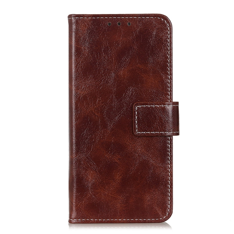 For Xiaomi Poco F5 Pro/Redmi K60/K60 Pro Retro Crazy Horse Texture Horizontal Flip Leather Phone Case(Brown) - Xiaomi Cases by buy2fix | Online Shopping UK | buy2fix